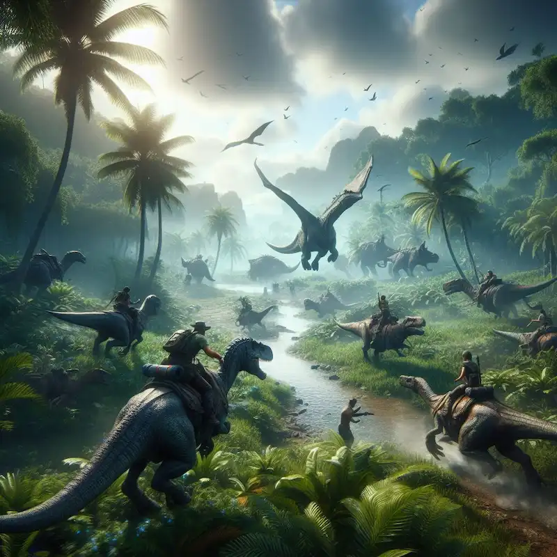 ARK Survival Evolved Exploring the Dinosaur-Filled World