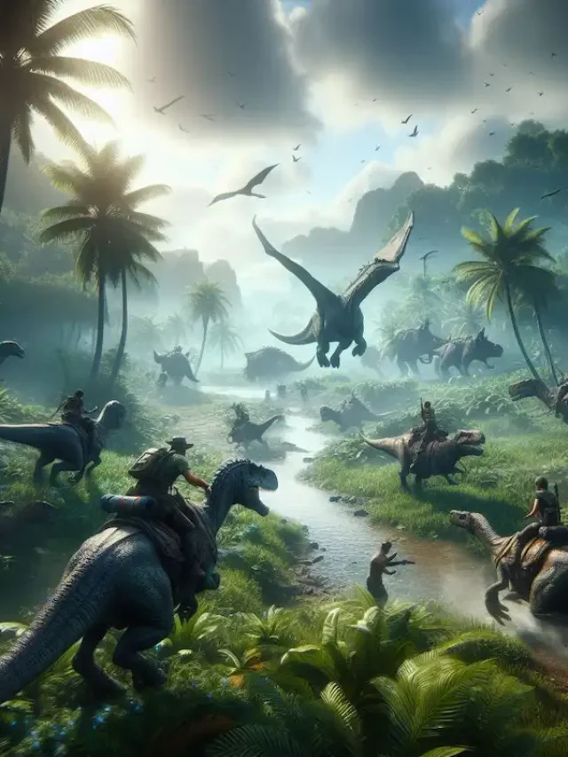 ARK: Survival Evolved : Exploring the Dinosaur-Filled World